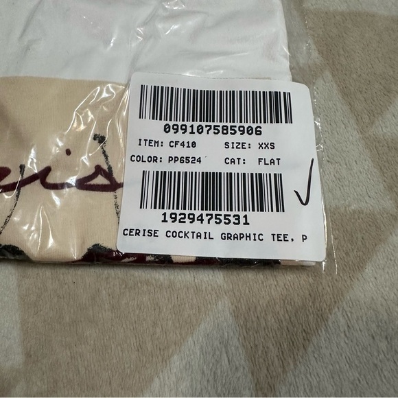 J crew Relaxed-fit "Cerise cocktail" graphic T-shirt in broken-in jersey - Picture 2 of 2